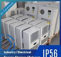 R513A R410A Refrigerant Industrial Cabinet Air Conditioner Maintain Stable  Temperatures Within Electronic Equipment Laser Machine