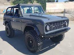 Modified 1968 Ford Bronco Ford Bronco Ford Suv Classic Bronco