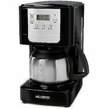 Select from six to 10 cups. Mr Coffee Jwx9 5 Cup Programmable Coffeemaker Black With Stainless Steel Carafe For Sale Online Ebay
