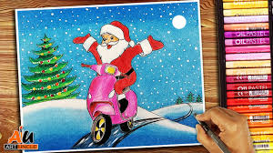 Hello friends, welcome to 'the canvas' in this video i show you how to draw easy santa claus with christmas tree step by step, specially made for kids, chil. How To Draw Santa Claus And Christmas Tree Easy Youtube