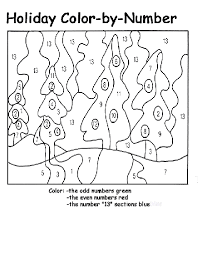 We have simple cartoon pictures for the kids and more complex coloring pages for teens and adults. Winter Scene Color By Number Coloring Page Crayola Com