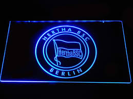 Hertha Bsc Led Neon Sign Neon Signs Led Neon Signs Cool Bedroom Accessories