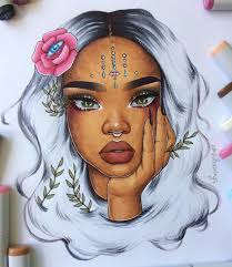 22 9k Likes 1 019 Comments Emilia Emzdrawings On Instagram Kehlani X2f X2f Please Help Me Tag Kehlan Afro Art Name Drawings Black Girl Art