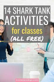 14 Shark Tank Lesson Plans For Middle School And High School In 2020 Middle School Lesson Plans Teaching Kids Money Middle School