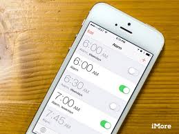 Alarm Clock In Apple Iphone 6s Iphone Alarm App Sleep Timer