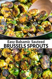 Why you need to make parmesan brussels. Crispy Balsamic Sauteed Brussels Sprouts Easy And Healthy Brussels Sprouts Recipe Th Brussel Sprouts Recipes Easy Sprout Recipes Vegan Brussel Sprout Recipes