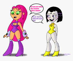 Follow the instructions and try to draw raven, one of the main characters in the teen titans go! Starfire Drawing Starfire Drawing Teen Titans Raven Cleavage Hd Png Download Transparent Png Image Pngitem