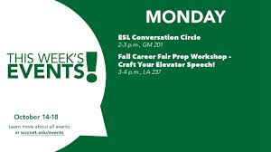 See you at this week's events! Visit wccnet.edu/events for more details.