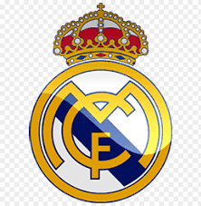 The blue m, c, and f letters were written on a white background. Logo Real Madrid 2017 Png Image With Transparent Background Toppng