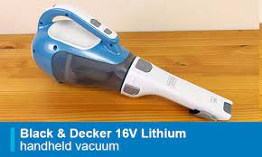 The best handheld vacuums and dust busters that really pick up dirt and save space. Black Decker Handheld Review 16v Cordless Lithium Ion