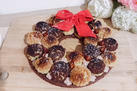 Paris Laponie Couronne De Noel Choux Recette Patisserie Lea Patisseries Inspirees Alimentation Recette Patisserie Creme Patissiere Chocolat