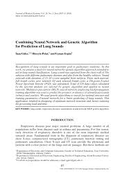 Pdf Combining Neural Network And Genetic Algorithm For