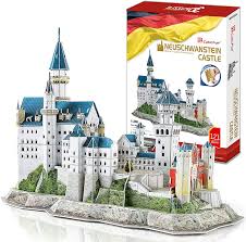 Editors of consumer guide jigsaw puzzles are al. Amazon Com Cubicfun 3d Neuschwanstein Castle Puzzles For Adults And Teens Germany Architecture Building Model Kits Toys Stress Relief Gifts For Women And Men 121 Pieces Varios Toys Games