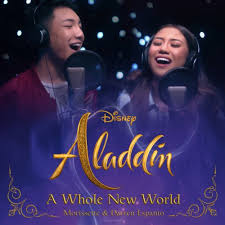 But now, from way up here. Darren Espanto Feat Morissette A Whole New World From Aladdin Lyrics Musixmatch