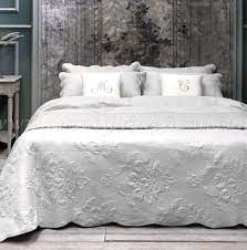 Boutis Provenzale Matrimoniale Completo Di Copriguanciali Serie Alie Blanc Mariclo Variante Bianco Camere Da Letto Stile Country Copriletto Arredamento