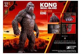 Джексон, джон гудман и др. Kong Skull Island Soft Vinyl Statue Kong Star Ace Toys Mykombini