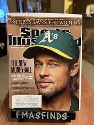 B2 2011 BRAD PITT as BILLY BEANE MONEY BALL Sports Illustrated