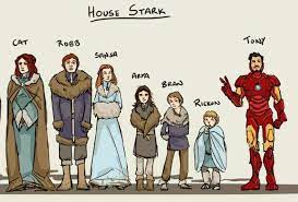 La Familia Stark Juego De Tronos En Espanol Amino