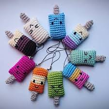 Defi Diy 25 Tuto Glace A L Eau Tutoriel Crochet Gratuit Livres Sur Le Crochet Porte Cles Crochet