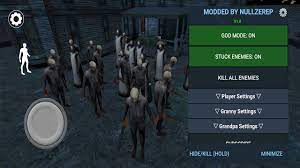 Invisible granny can't attack speed fastwalk/crouch giant i green eyes how to install mod: Granny Apk Mod V1 4 0 1 Mod Menu Youtube