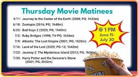 Thursday Movie Matinee @ Emmaus Public Library