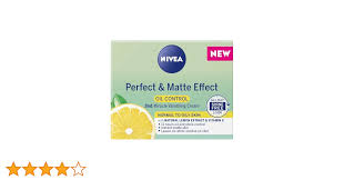 NIVEA Perfect & Matte Effect Oil Control Face Cream, Normal & Oily Skin,  50ml