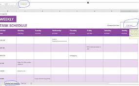 Excel Weekly Task Scheduler Tutorial Microsoft Community