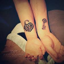 Heart Lock And Key Couples Tattoo Key Tattoos Couples Tattoo Designs Matching Couple Tattoos Tattoo tattoo pattern keys and lockets tattoo rose heart locks. key tattoos couples tattoo designs