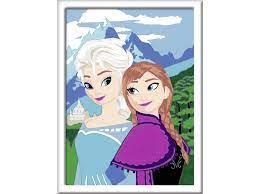 Ausmalbilder anna und elsa ausmalbilder zum ausdrucken kostenlos kinder malbuch disney malvorlagen malbuch vorlagen ausmalen für erwachsene bilder zum ausmalen bunte bilder. Ravensburger Elsa Und Anna Malen Nach Zahlen Mediamarkt