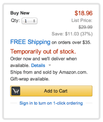 Check spelling or type a new query. Amazon Temporarily Out Of Stock Price Change Stocks Walls
