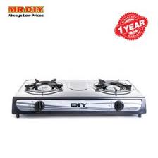 Gas roaster menggunakan material plat besi dan beberapa type sudah menggunakan material stainless steel anti karat. Mr Diy Premium Double Gas Stove Mr Diy
