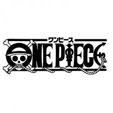 anime one piece logo cartoon vinyl decal black silver car sticker car styling motorcycle sticker yesterday s one piece logo one piece drawing one piece anime
