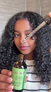 Selameasy Hairstyle with Mielle Organics Hair Oil