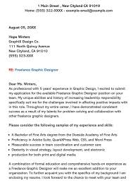 List the job title and number (include this in the subject line of your email). Graphic Designer Cover Letter Sample Letters Examples
