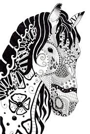 Coloriage Chevaux 17 Coloriage Cheval Coloriage Zen Animaux Coloriage