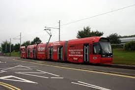 A Shot Of 208 Having Just Departed Phoenix Park With A Return Journey To Station Street This Tram Carries A Full Vin Light Rail Vehicle Light Rail Street Cars