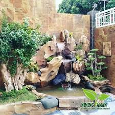 Memang paling nikmat jika menikmati pemandangan ikan peliharan di kolam ikan minimalis yang berada di luar ruangan. Jual Kolam Ikan Koi Kolam Ikan Felief Relief Kota Depok Belanja Tanaman Hias Tokopedia