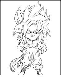 Goku fase 4 con alas; Dragon Ball Z Gogeta Para Colorear Dibujos Para Colorear Y Imprimir Gratis Para Ninos