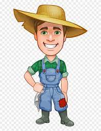 17 Farmer Cartoon Png Cartoons Png Man Vector Cartoon