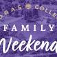 Family Weekend