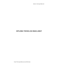 Program teknologi maklumat adalah salah satu program yang membolehkan pelajar mendapat pengetahuan dan kemahiran. Http Cad Uthm Edu My Images Proforma 20092010 Ftmm 6 3 Sipdip Bm Pdf