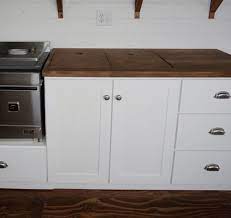 Or have you ever remodeled a kitchen? Euro Style Kitchen Sink Base Cabinet For Our Tiny House Kitchen Ana White