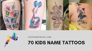 Totenkopf tattoo an der wade. 90 Kindernamen Tattoo Ideen Wunderschone Vorlagen Echte Mamas