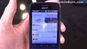 Acer beTouch e110 - first look - YouTube