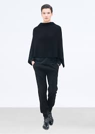 damen hosen poncho marc o polo women bekleidung mode schwarz bekleidung kleidung