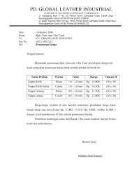 Memperoleh akses bahan baku dan faktor produksi lain dengan cost yang lebih rendah. Surat Penawaran Jasa Ekspedisi Jasa Ekspedisi Cargo Jakarta Nct