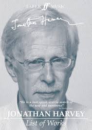Jonathan Harvey Catalogue of Works