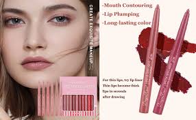 DENESTUP 12 Pcs Lip Liner Combo, Matte Lip Liner Pencil Lipstick Set  long-lasting Wear and Waterproof, Non-Stick Cup, High Pigmented Smooth  Texture Natural Lip Pen Makeup Gift : Amazon.co.uk: Beauty