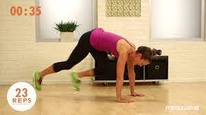 one minute fitness challenge mountain climbers chair step alternative workout challenge seven minute workout exercise