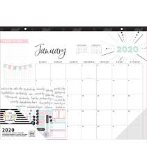 The Happy Planner 2020 Desk Calendar Pastel In 2020 Happy Planner